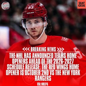 Image post by @redwingscoverage on Instagram