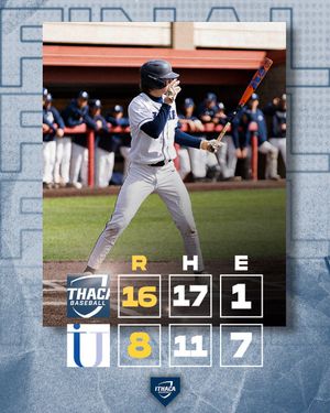 Image post by @Ithaca_Baseball on Twitter