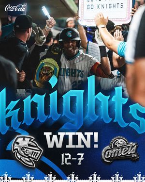 Image post by @knightsbaseball on Instagram