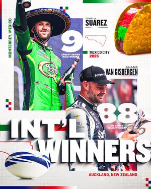 Image post by @NASCAR on Twitter