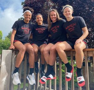 Image post by @womenballtoo on Instagram