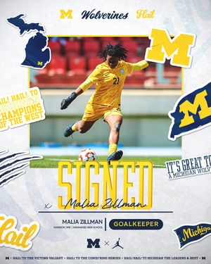 Image post by @umichwsoccer on Instagram