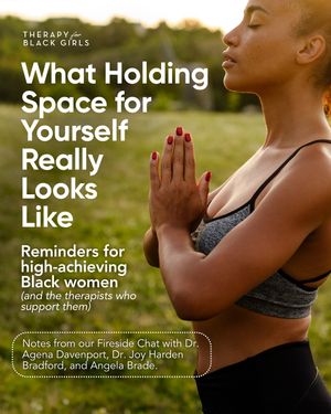 Image post by @therapyforblackgirls on Instagram