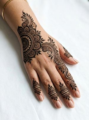 Image post by @mehndi_design4u on Instagram