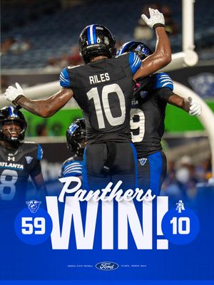 Image post by @gsu_football on Instagram