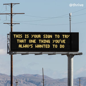 Image post by @thrive on Instagram