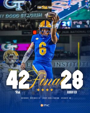 Image post by @Pitt_FB on Twitter