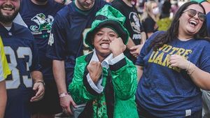 Image post by @thefightingirish on Instagram