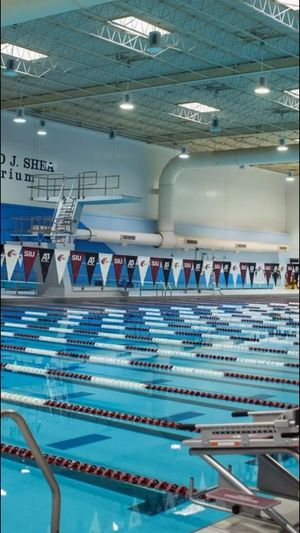 Video post by @SIUSwimDive on Facebook