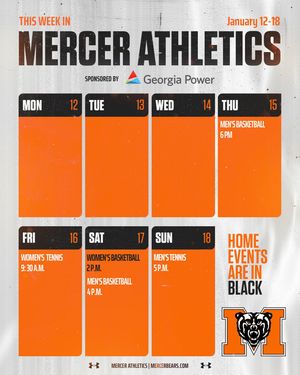 Image post by @mercerathletics on Instagram