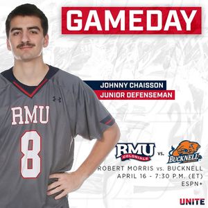 Image post by @RMUAthletics on Facebook