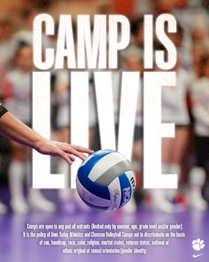 Image post by @clemsonvb on Instagram