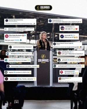 Image post by @columbusnwsl2028 on Instagram