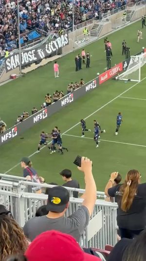 Video post by @San Jose Earthquakes on Facebook