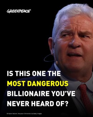 Image post by @greenpeace on Instagram