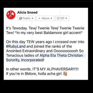 Image post by @iamaliciasneed on Instagram