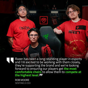 Image post by @razer on Instagram