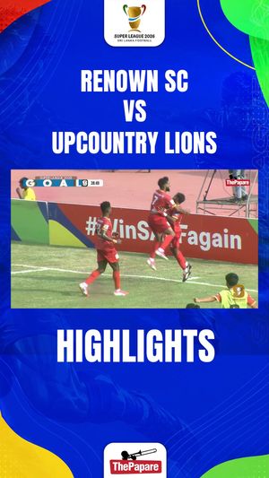 Video post by @thepaparefootball on Facebook