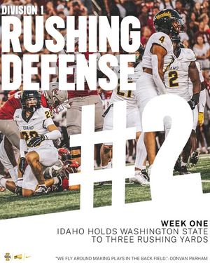 Image post by @idahovandalsfb on Instagram