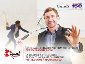 Image post by @squashcanada on Facebook