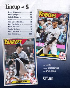 Image post by @Yankees on Twitter