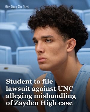 Image post by @dailytarheel on Instagram