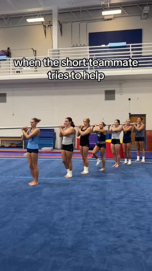 Video post by @byugymnastics on Facebook