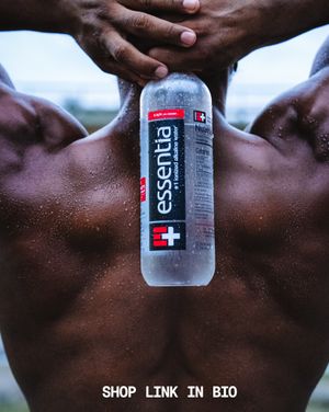 Image post by @essentiawater on Instagram