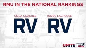Image post by @RMUAthletics on Facebook