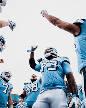 Image post by @UNCFootball on Twitter