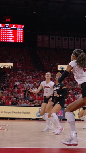 Video post by @HuskerVB on Facebook