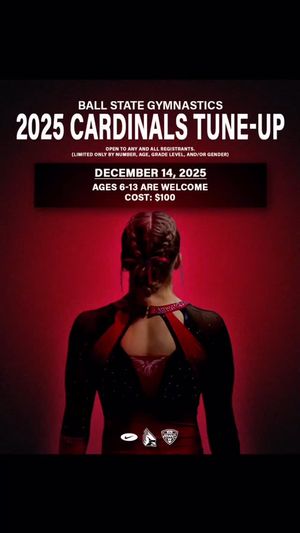 Video post by @ballstategym on Facebook