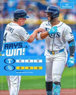 Image post by @raysbaseball on Instagram