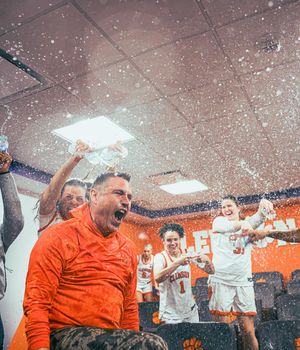 Image post by @clemsonwbb on Instagram