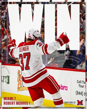 Image post by @miamioh_hockey on Instagram