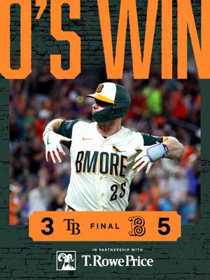 Image post by @Orioles on Twitter