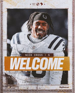 Image post by @Commanders on Twitter