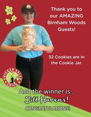 Image post by @ChickenSaladChickBirnhamWoodsSpringTX on Facebook