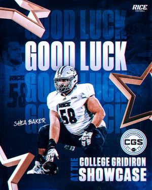 Image post by @RiceFootball on Twitter