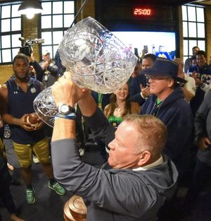 Image post by @thefightingirish on Instagram