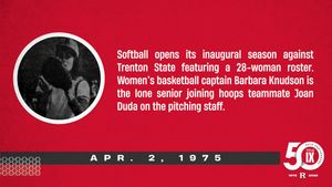 Image post by @RUAthletics on Twitter