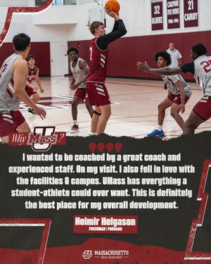 Image post by @umassbasketball on Instagram