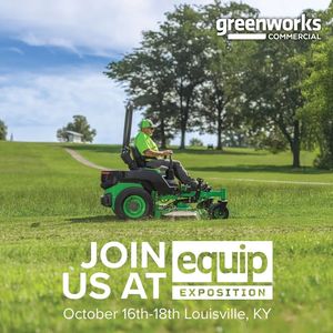 Image post by @greenworkscommercial on Facebook