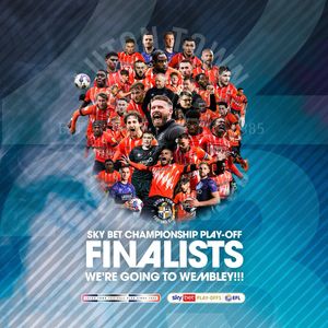 Image post by @LutonTown on Twitter/X