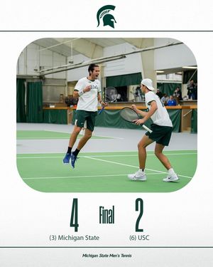 Image post by @msu_mtennis on Instagram