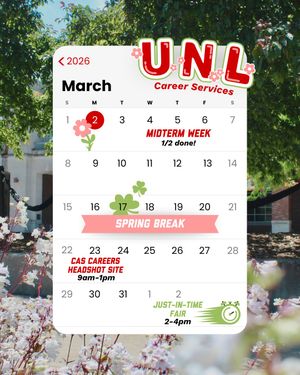 Image post by @unlcareers on Instagram