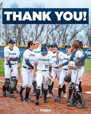 Image post by @ithaca_softball on Instagram