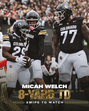 Image post by @cubuffsfootball on Instagram