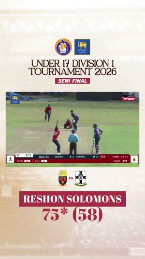 Video post by @thepaparecricket on Facebook
