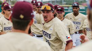 Image post by @texasstatebaseball on Instagram